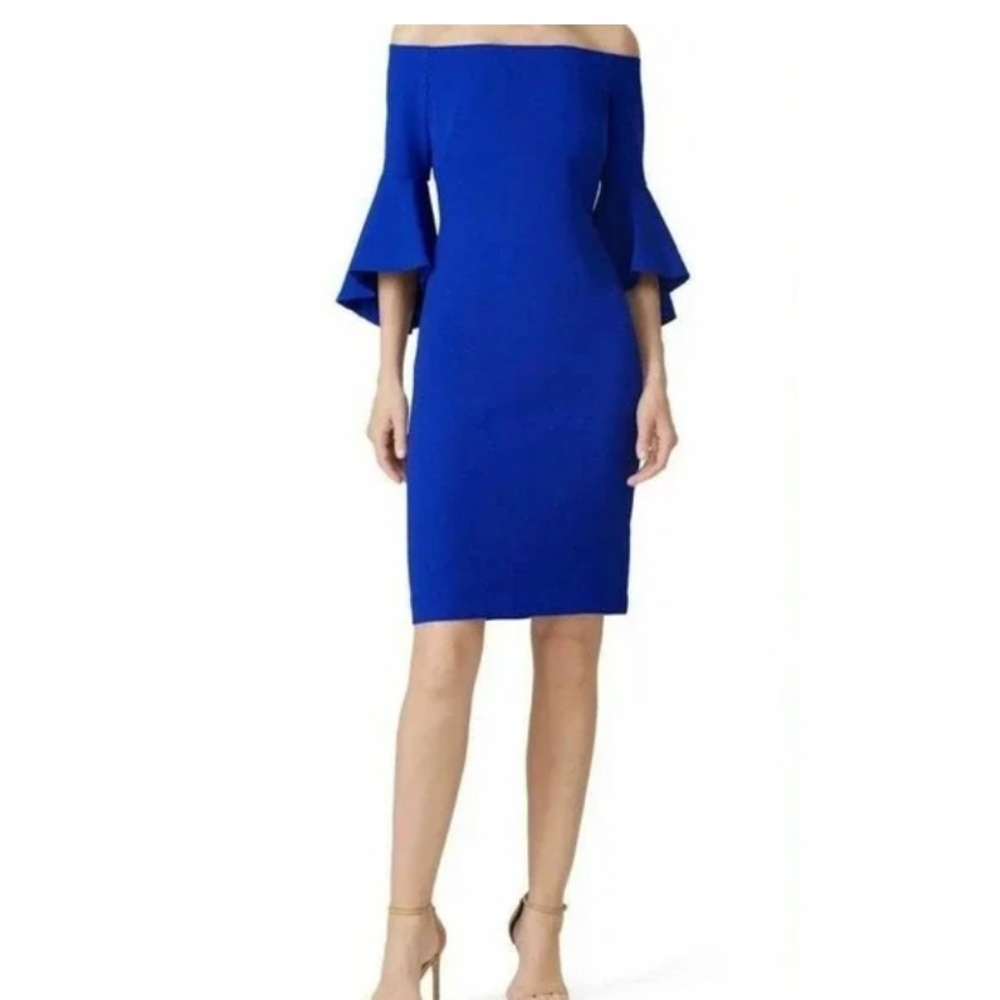 Chelsea28 Blue Cocktail Dress